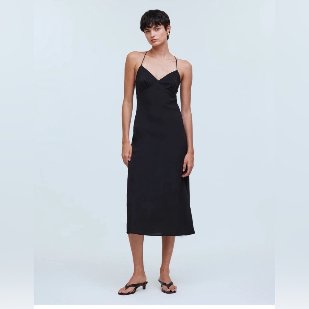 COPY - NWT MADEWELL The Layton Midi Slip Dress Size 10